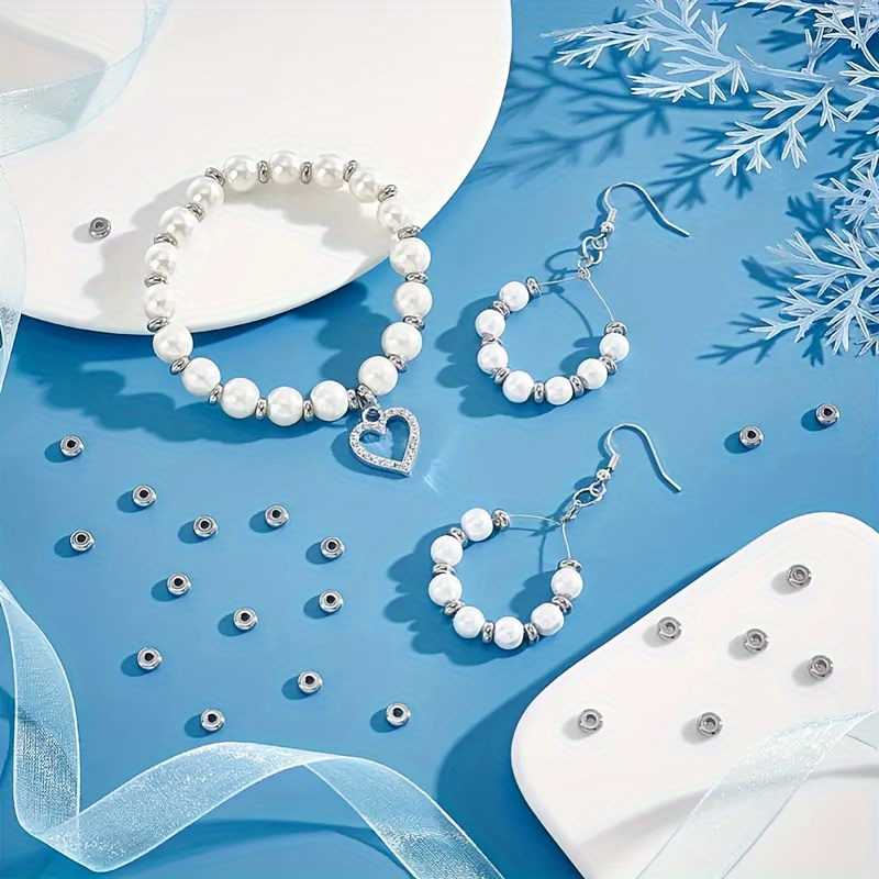 380pcs Acrylic Spacer Beads for DIY Jewelry Making